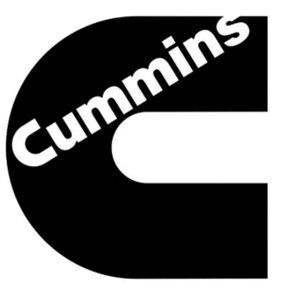 Vinyl Decal for Window - Cummins Logo